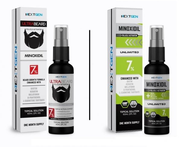 MINOXIDIL NEXTGEN AL 7 PARA BARBA Y CABELLO Natural Store